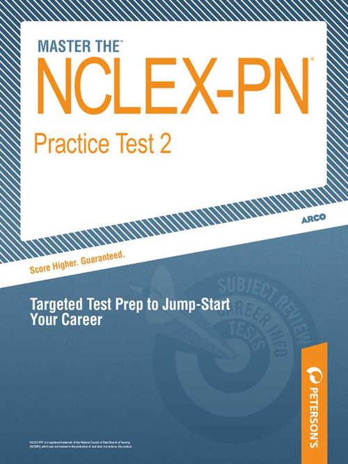 Book cover of NCLEX-PN Review: Practice Test 2
