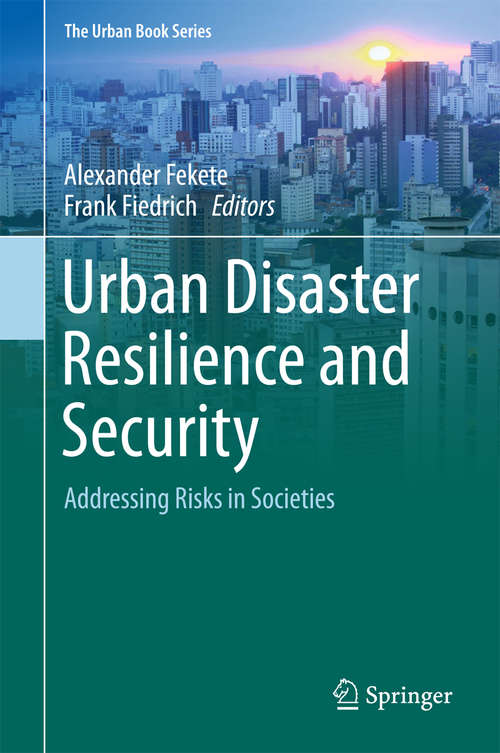 Book cover of Urban Disaster Resilience and Security