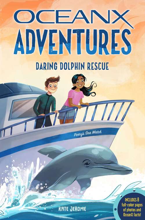 Book cover of Daring Dolphin Rescue (OceanX Adventures)
