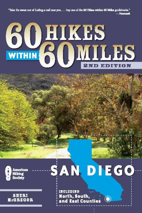 Book cover of 60 Hikes Within 60 Miles: San Diego
