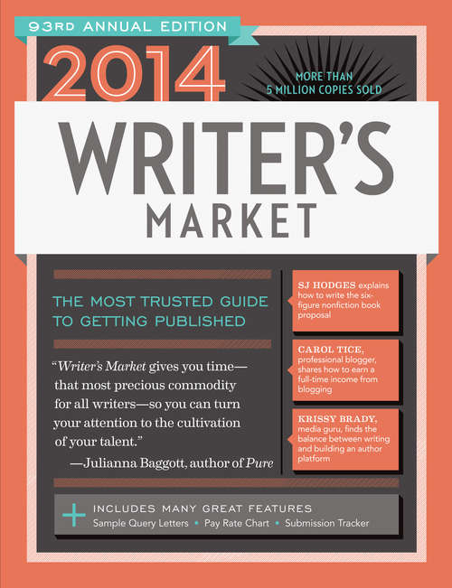 Book cover of 2014 Writer's Market (93) (Market Ser.)
