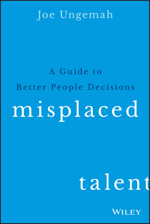 Book cover of Misplaced Talent