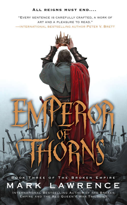 Book cover of Emperor of Thorns (The Broken Empire #3)