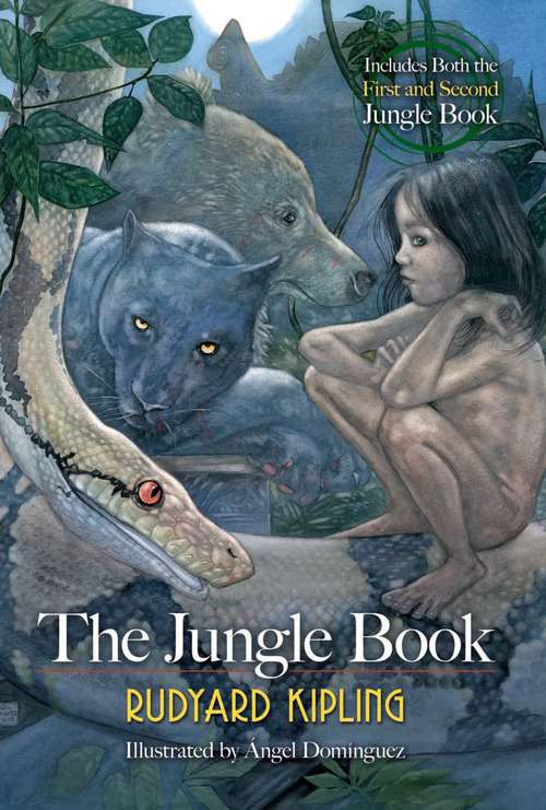 Book cover of The Jungle Book: Classics Illustrated