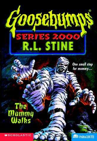 Book cover of The Mummy Walks (Goosebumps Series 2000 #16)