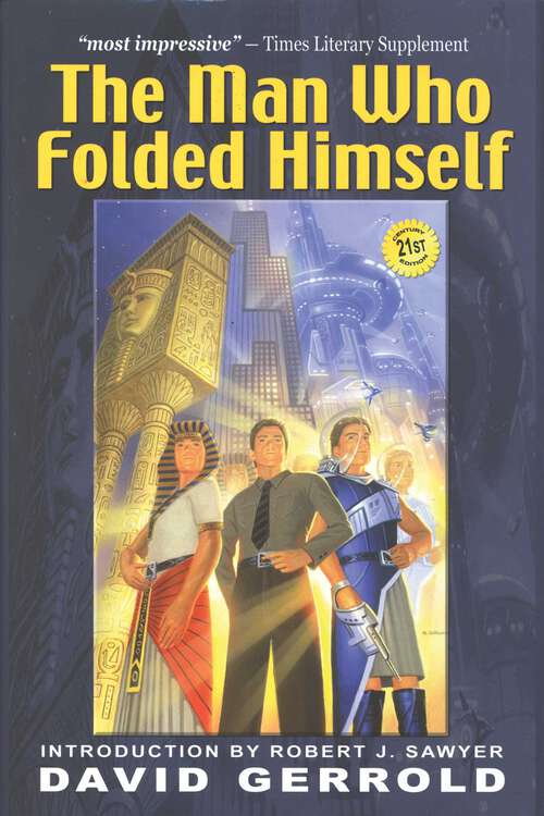 Book cover of The Man Who Folded Himself