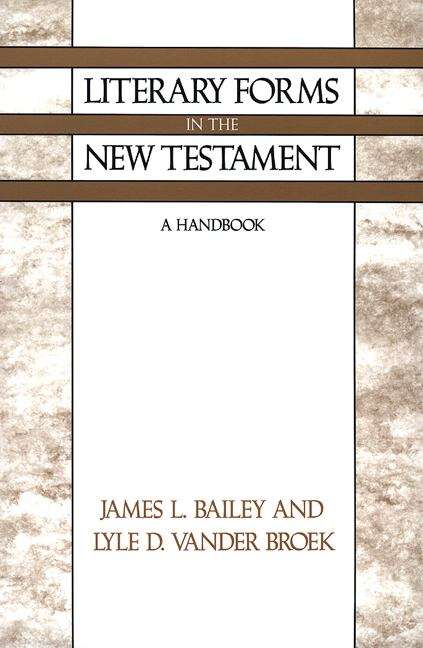 Book cover of Literary Forms in the New Testament