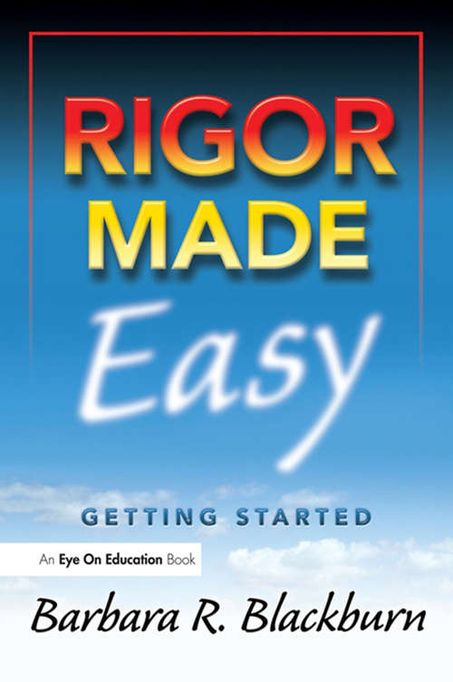 Book cover of Rigor Made Easy: Getting Started