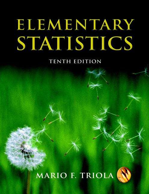 Elementary Statistics (10th Edition)