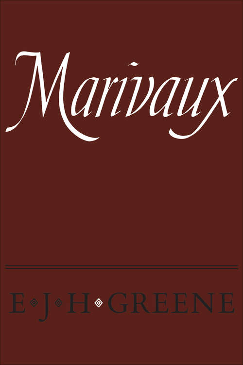 Book cover of Marivaux