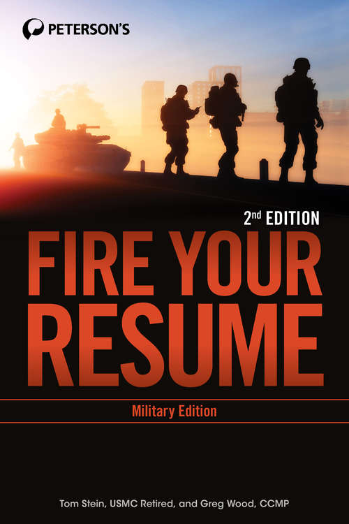 Book cover of Fire Your Resume - Military Edition