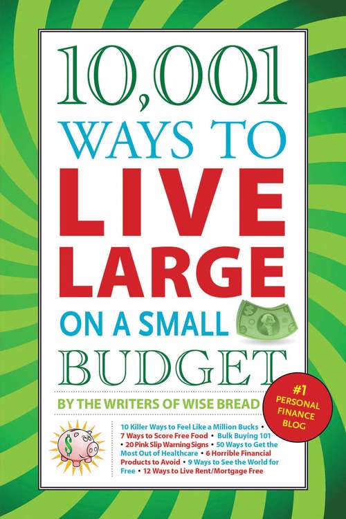 Book cover of 10,001 Ways to Live Large on a Small Budget