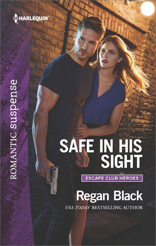 Book cover of Safe in His Sight: Conard County Marine High-stakes Colton Cold Case Recruit Safe In His Sight (Escape Club Heroes #1)