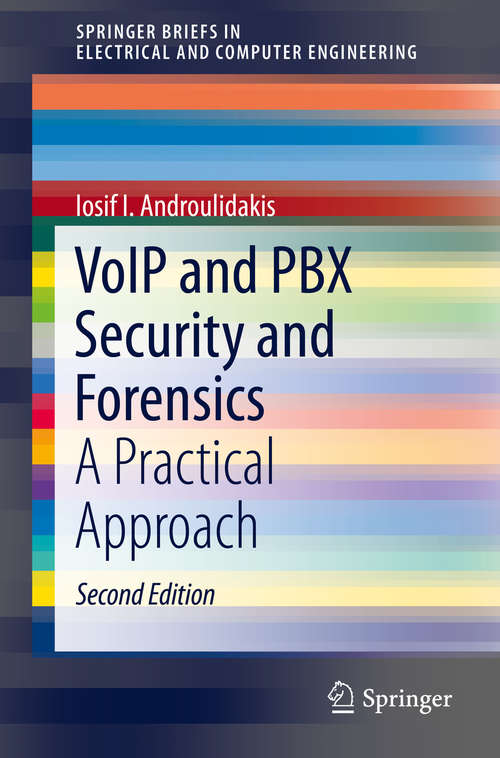 Book cover of VoIP and PBX Security and Forensics