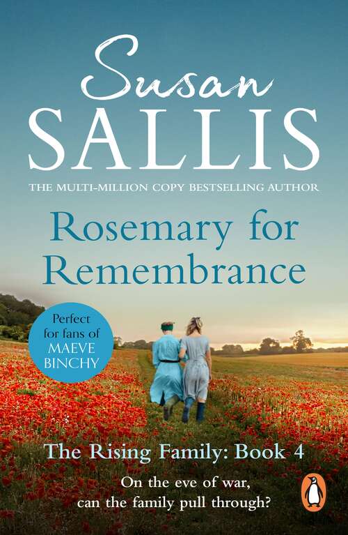 Book cover of Rosemary For Remembrance: (The Rising Family Book 4):  the final instalment in the extraordinary West Country family saga by bestselling author Susan Sallis