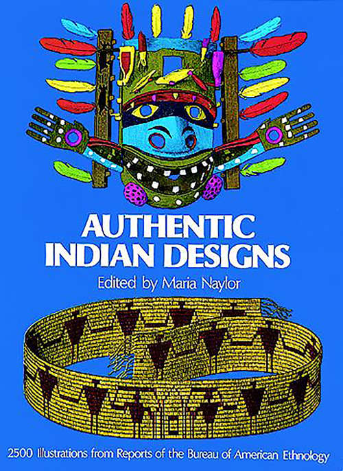 Book cover of Authentic Indian Designs (Dover Pictorial Archive)