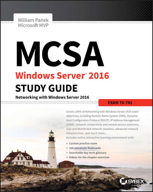 Book cover of MCSA Windows Server 2016 Study Guide: Exam 70-741