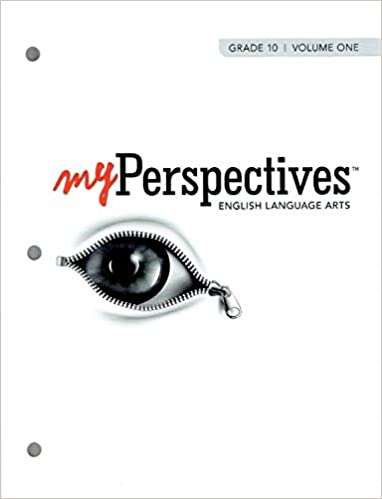 Book cover of English Language Arts, [Grade 10]: Volume One (myPerspectives)