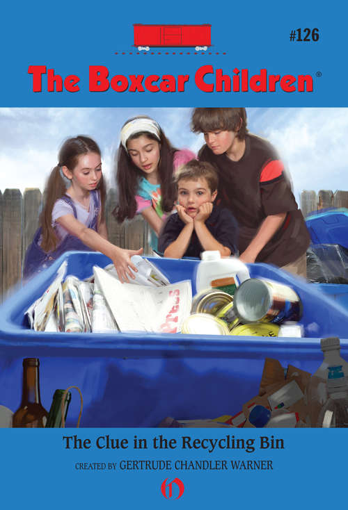 Book cover of The Clue in the Recycling Bin