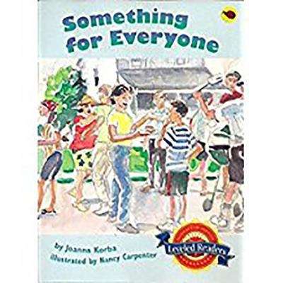 Book cover of Something for Everyone [Grade 5]