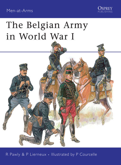 Book cover of The Belgian Army in World War I