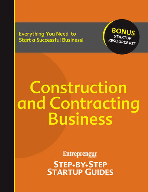 Book cover of Construction and Contracting Business