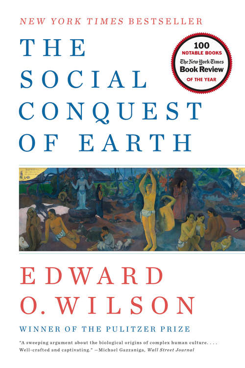 Book cover of The Social Conquest of Earth