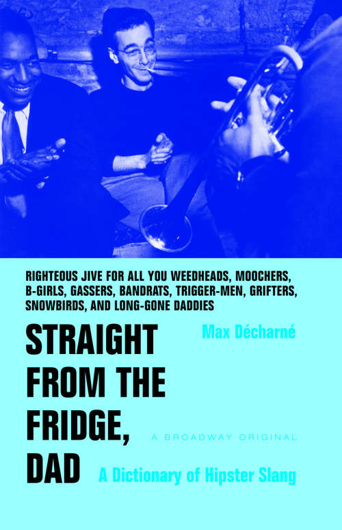 Book cover of Straight from the Fridge, Dad: A Dictionary of Hipster Slang