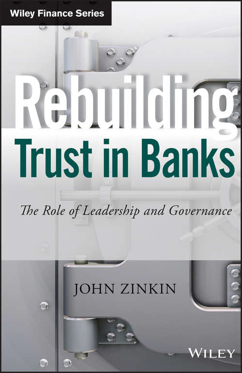 Book cover of Rebuilding Trust in Banks