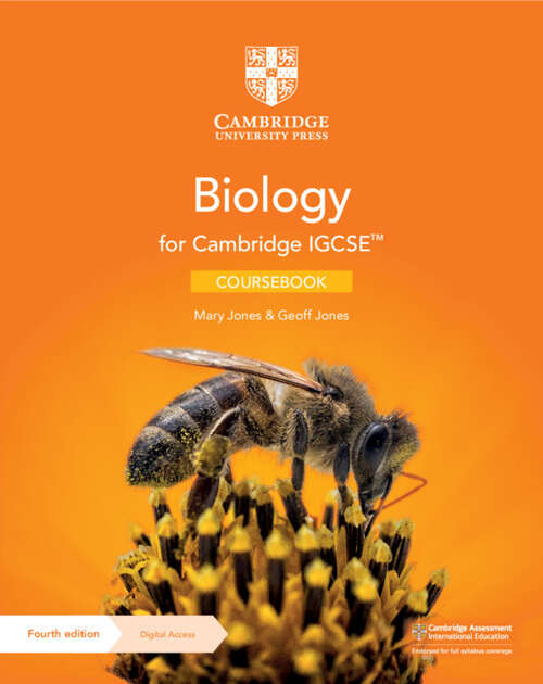 Book cover of Cambridge IGCSE™ Biology Coursebook (Fourth Edition)