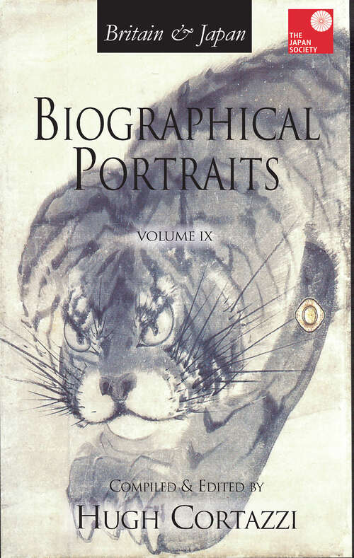 Book cover of Britain and Japan: Biographical Portraits (1) (Britain & Japan: Biographical Portraits)