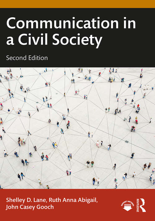 Book cover of Communication in a Civil Society