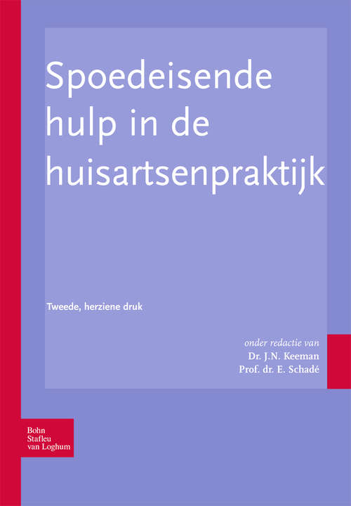 Book cover of Spoedeisende hulp in de huisartsenpraktijk