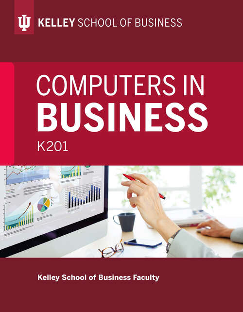 Book cover of Computers in Business: K201
