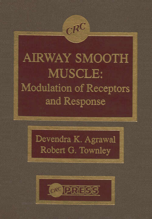 Book cover of Airway Smooth Muscle: Modulation of Receptors and Response