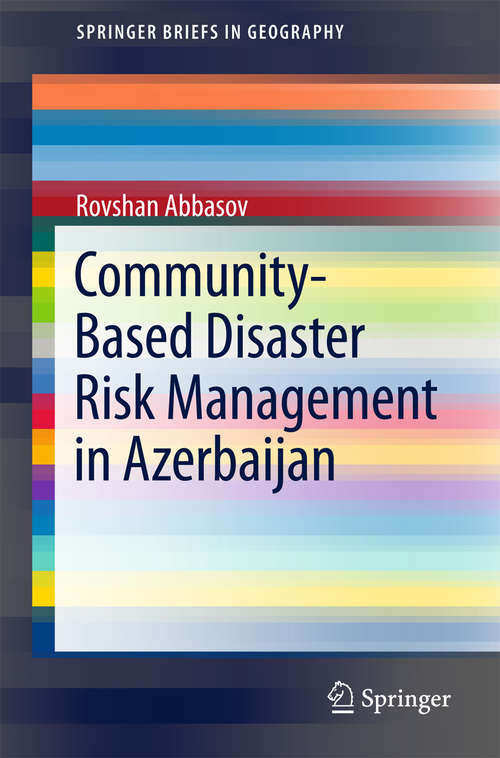 Book cover of Community-Based Disaster Risk Management in Azerbaijan