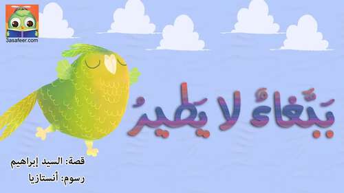 Book cover of بَبَّغاءٌ لا يَطيرُ