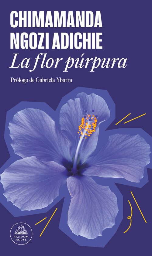 Book cover of La flor púrpura