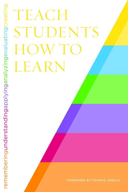 Teach Students How to Learn: Strategies You Can Incorporate Into Any Course to Improve Student Metacognition, Study Skills, and Motivation