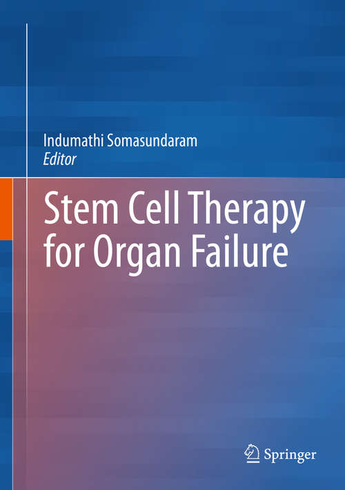 Book cover of Stem Cell Therapy for Organ Failure