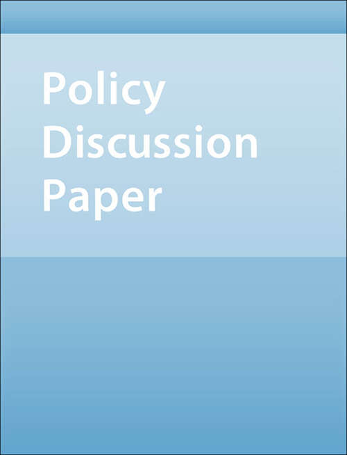 Book cover of IMF Policy Discussion Papers: Evidence From The Chilean Economy (Imf Policy Discussion Papers: Papers On Policy Analysis And Assessment No. 96/4)
