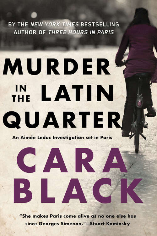 Book cover of Murder in the Latin Quarter (Aimée Leduc Investigation Ser.: No. 9)