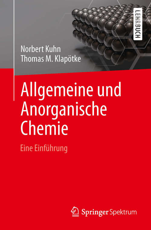 Book cover of Allgemeine und Anorganische Chemie: Eine Einführung