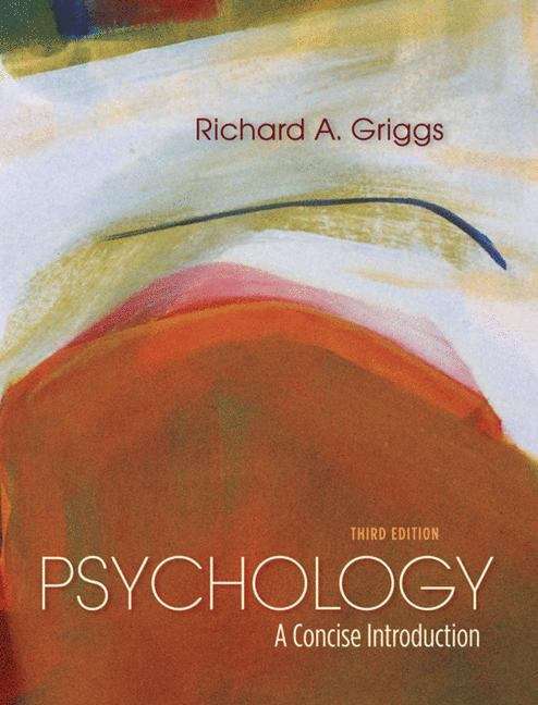 Psychology: A Concise Introduction (Third Edition)