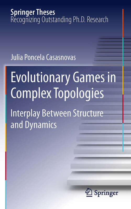 Book cover of Evolutionary Games in Complex Topologies