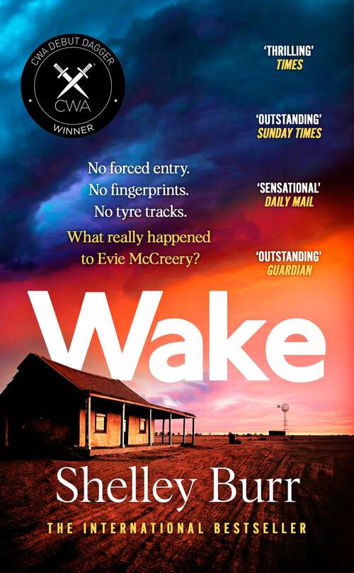 Book cover of WAKE: An extraordinarily powerful debut mystery about a missing persons case, for fans of Jane Harper