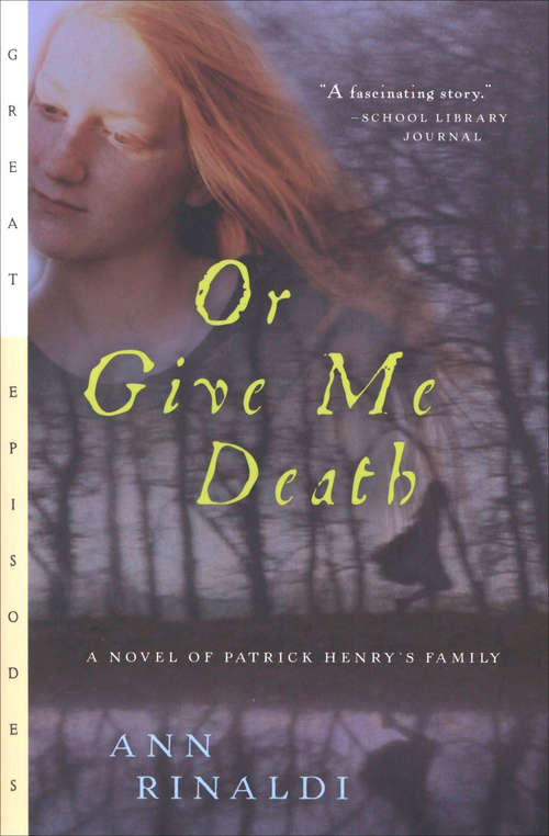 Book cover of Or Give Me Death