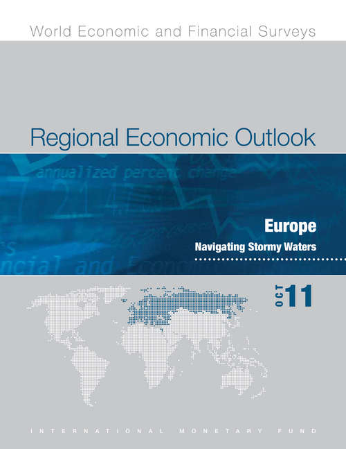 Book cover of Regional Economic Outlook: Europe Navigating Stormy Waters