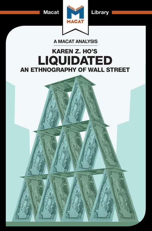 Book cover of Liquidated: An Ethnography of Wall Street