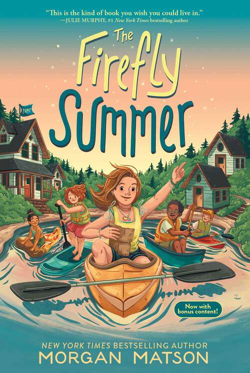 Book cover of The Firefly Summer
